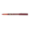 ROTULADOR PILOT V-7 ROJO C/12U