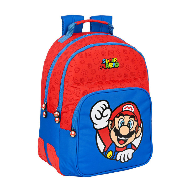 MOCHILA DOBLE ADAPT.CARRO SUPER MARIO SAFTA23 ENERO 612108773