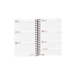 AGENDA OPAQUE E3 SVH 2026 NEGRO+ FINOCAM26 742716026 85 X 14 X 127 MM