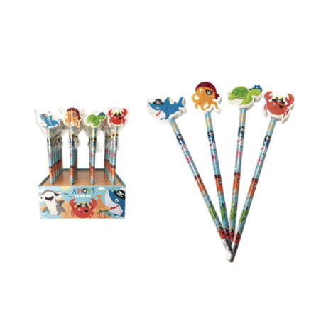 LAPIZ CON GOMA OCEANO EXP 24U ARGU 46997