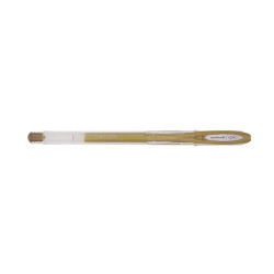 ROTULADOR UNI-BALL SIGNO UM-120 GEL ROLLER 0.8MM ORO C/12U