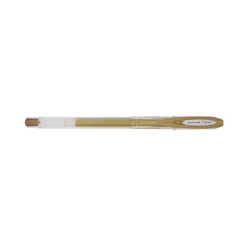 ROTULADOR UNI-BALL SIGNO UM-120 GEL ROLLER 0.8MM ORO C/12U
