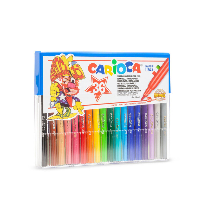 ROTULADOR CARIOCA JOY CRISTAL 36 COLORES ^