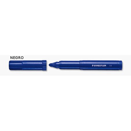 ROTULADOR STAEDTLER 340WP6-9 WATERCOLOR GRUESO NEGRO 6U