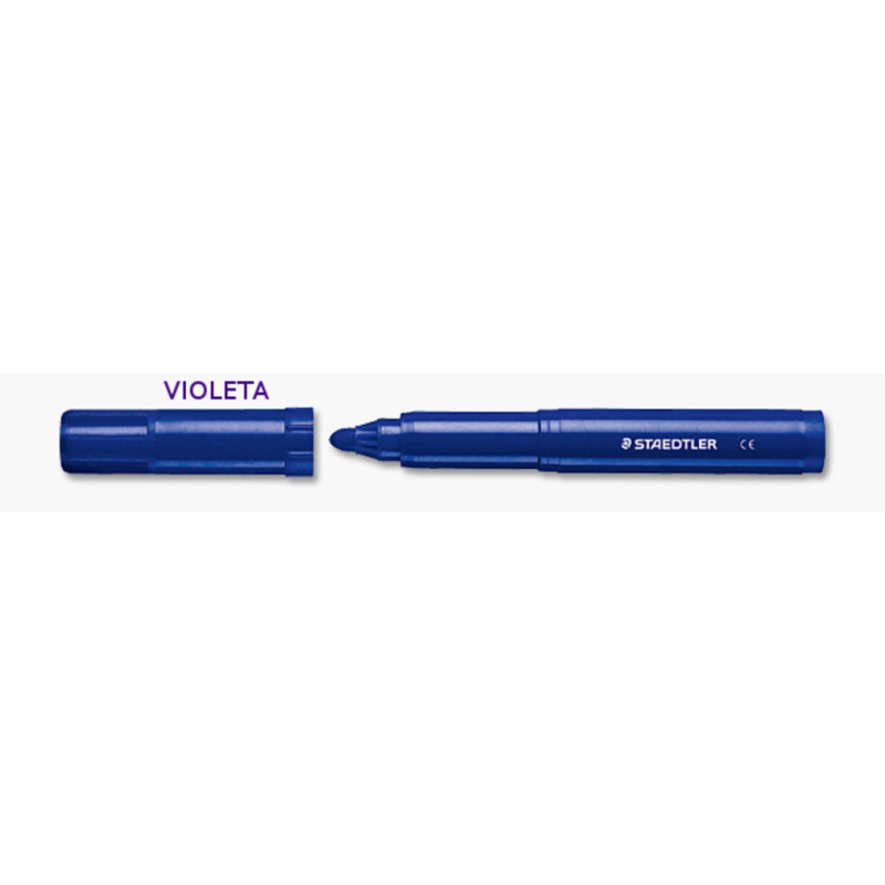 ROTULADOR STAEDTLER 340WP6-6 WATERCOLOR GRUESO VIOLETA 6U