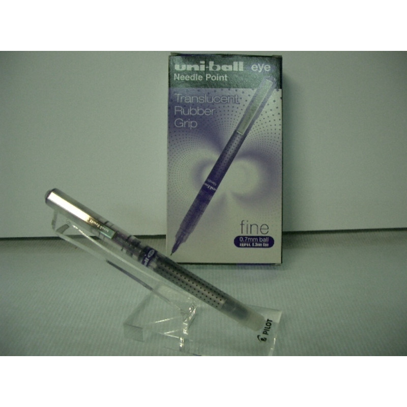 ROTULADOR UNI-BALL EYE NEEDLE F UB-167 VINO C/12U ^