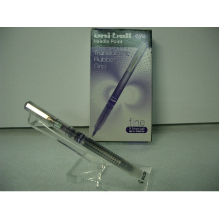 ROTULADOR UNI-BALL EYE NEEDLE F UB-167 VINO C/12U ^