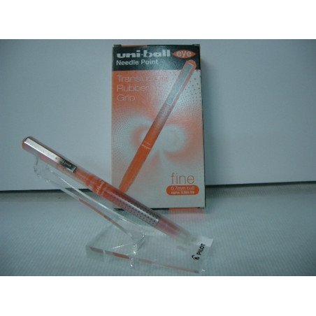 ROTULADOR UNI-BALL EYE NEEDLE F UB-167 NARANJA C/12U ^