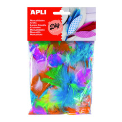PLUMAS COLLAGE COLOR SURTIDOS 14G APLI 13281