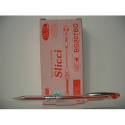 ROTULADOR PENTEL SLICCI ROLLER BG207 ROJO C/12U ^