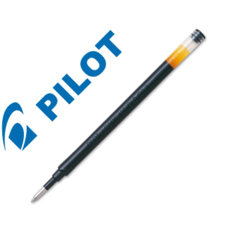 RECAMBIO ROTULADOR PILOT G-2 NEGRO C/12U