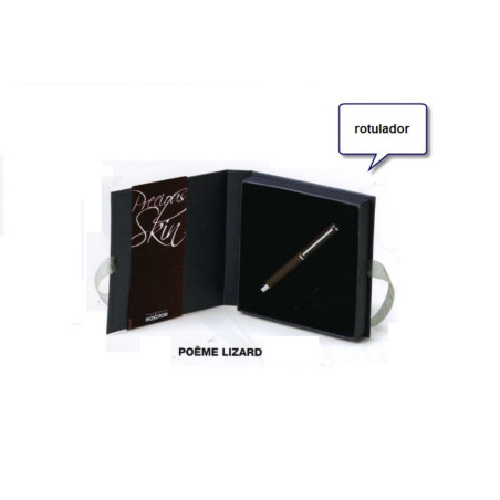 ROTULADOR INOXCROM POÊME LIZARD MARRON ^