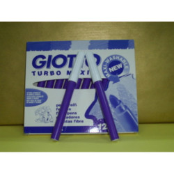 ROTULADOR GIOTTO TURBO MAXI FILA VIOLETA C/12U 456035