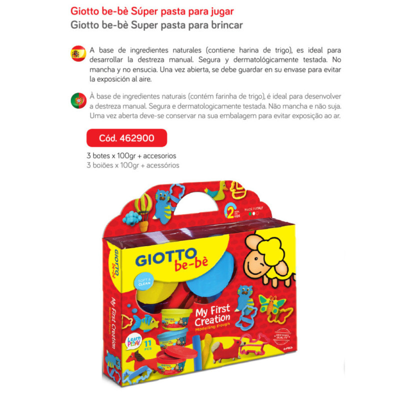 JUEGO GIOTTO BEBE BLANDIVER SET SUPER KIT 462900 FILA