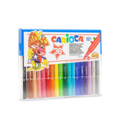 ROTULADOR CARIOCA JOY CRISTAL 36 COLORES ^