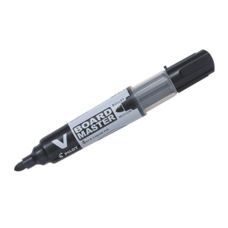 ROTULADOR PILOT PIZARRA BLANCA V BOARD NVBMN NEGRO RECARGABLE C/10U