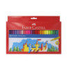 ROTULADOR FABER CASTELL PUNTA FINA LAVABLE C/50U 55 42 50