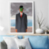 PINTAR POR NUMEROS EL HIJO DEL HOMBRE MAGRITTE ALEX BOG SG-0370