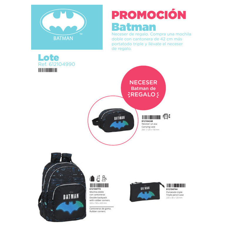 LOTE BATMAN  "BAT-TECH" SAFTA22 VAC 612104990