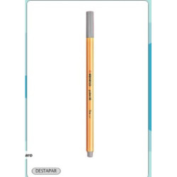 ROTULADOR STABILO POINT 88  GRIS 94 C/10U ^