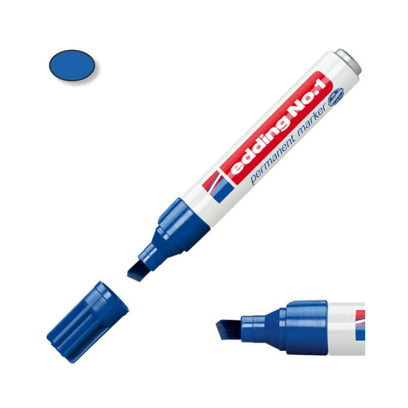 MARCD. EDDING Nº 1 AZUL C/10U