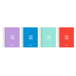 AGENDA ESCOLAR 23/24 ENRI23 TEENS TAPA PLASTICO 15*21 D/P 400172808