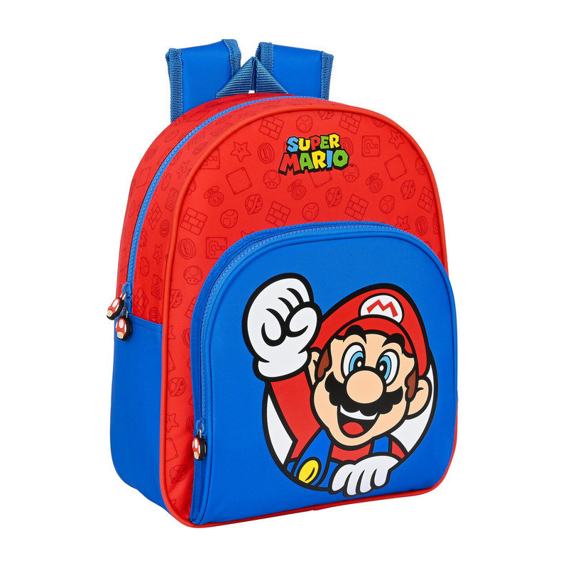 MOCHILA INFANTIL ADAPT.CARRO SUPER MARIO SAFTA23 ENERO 612108609