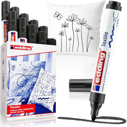 MARCD. EDDING Nº 4500 TELA NEGRO UNIDAD