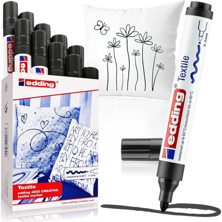 MARCD. EDDING Nº 4500 TELA NEGRO UNIDAD