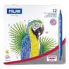 ROTULADOR MILAN DOBLE PUNTA C/12 METAL 6161612
