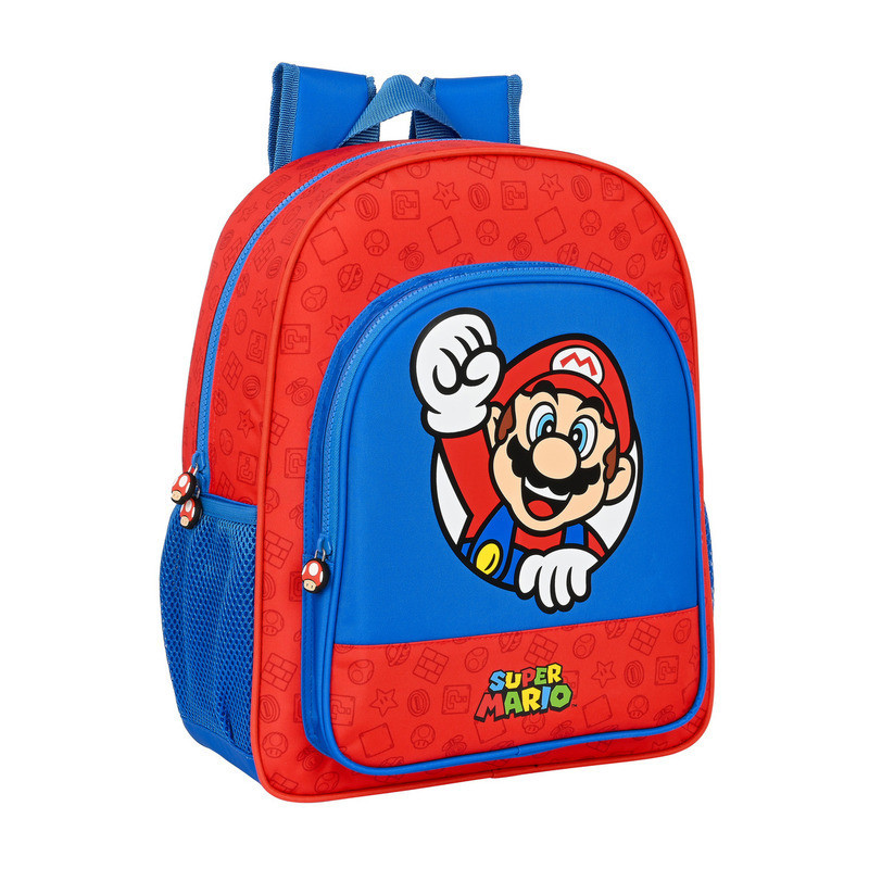 MOCHILA JUNIOR ADAPT.CARRO SUPER MARIO SAFTA23 ENERO 612108640