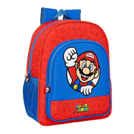 MOCHILA JUNIOR ADAPT.CARRO SUPER MARIO SAFTA23 ENERO 612108640