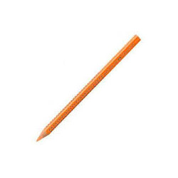 MARCD.FLUOR LAPIZ FABER DRY GRUESO NARANJA C/12U
