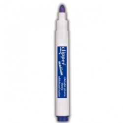ROTULADOR CLIPPER ALPINO PIZARRA MEDIUM  REDONDA AZUL C/12U PP0301 ^