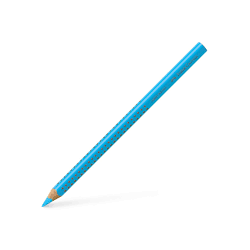 MARCD.FLUOR LAPIZ FABER DRY GRUESO AZUL C/12U