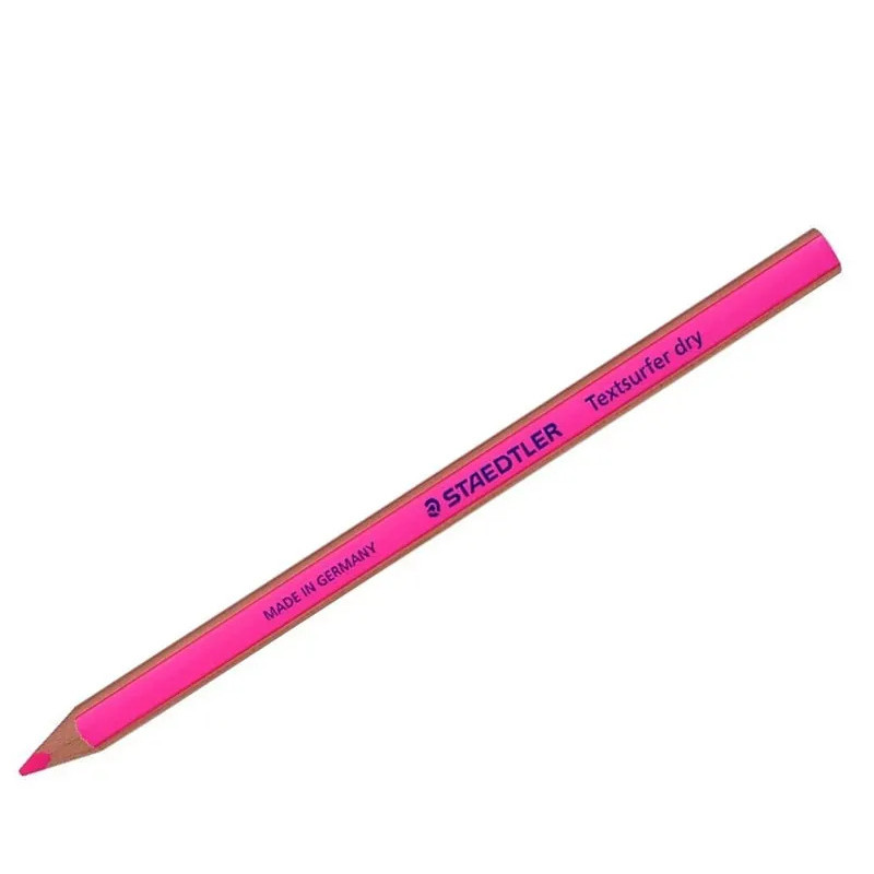 MARCD.FLUOR LAPIZ STAEDTLER TEXTSURFER DRY ROSA C/12U