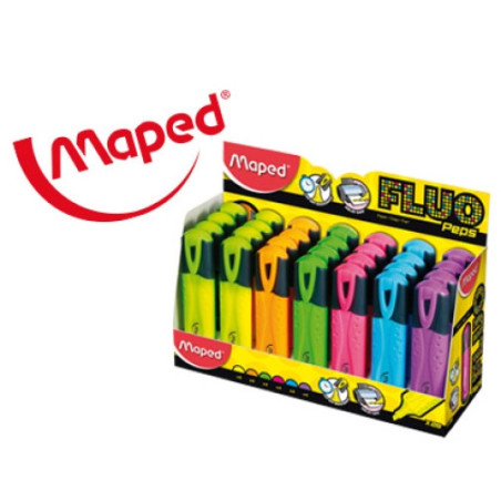 MARCD.FLUOR MAPED FLUO PEPS 6 COLORES EXP 28U 742537
