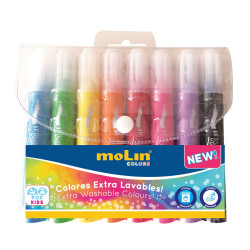 MARCD. MOLIN EXTRA LAVABLES BLISTER 8 COLORES RTT230-08W