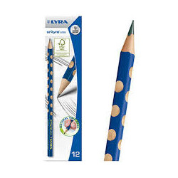 LAPIZ GIOTTO LYRA GROOVE SLIM TRIANGULAR GRAFITO C/12U FILA