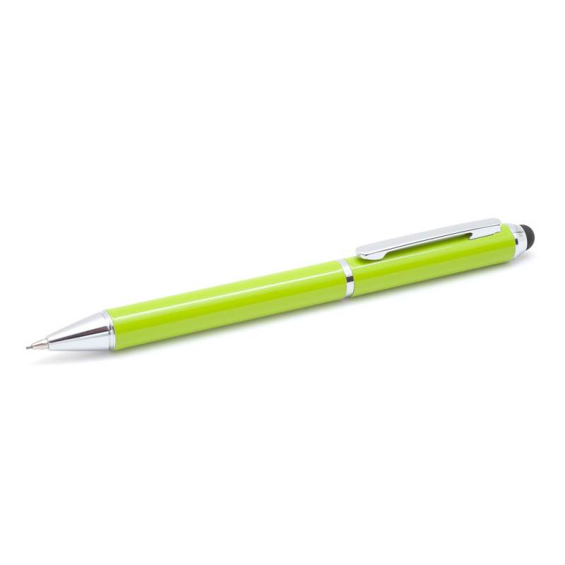 PORTAMINAS 0,7MM INOXCROM TOUCH VERDE C/ESTUCHE 10401008