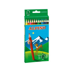 LAPIZ ALPINO 654 CARTON 12 COLORES