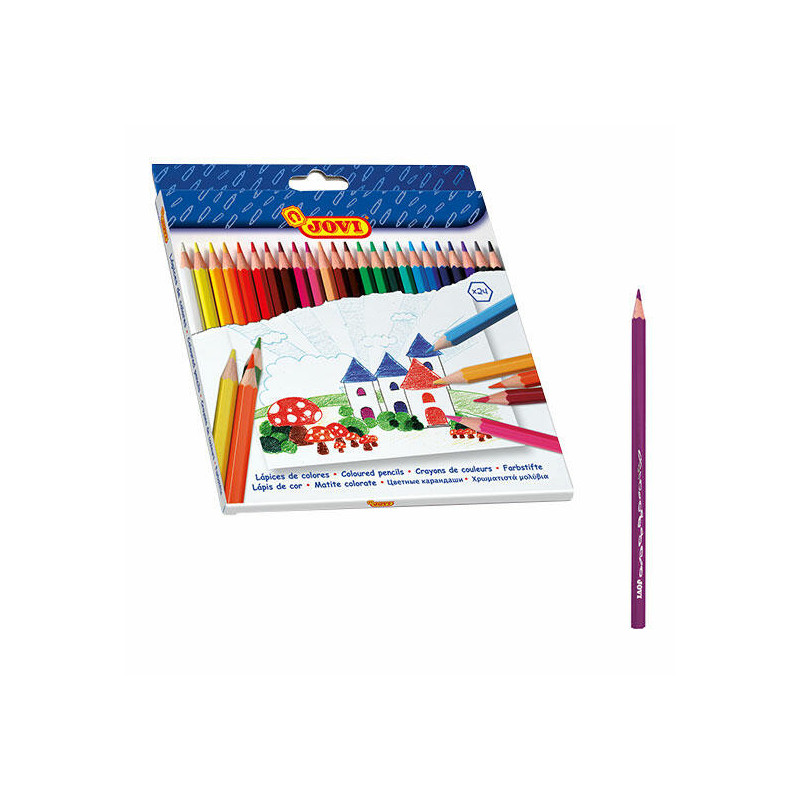 LAPIZ JOVI 24 COLORES 730/24