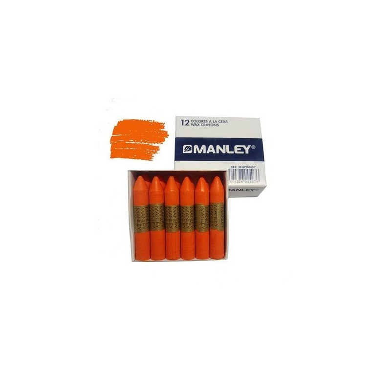 CERAS MANLEY ALPINO GRANEL  6 NARANJA C/12