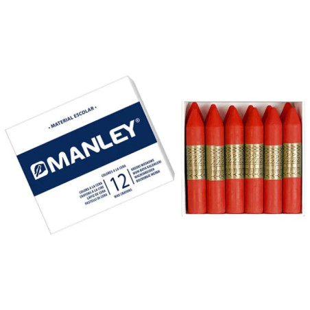 CERAS MANLEY ALPINO GRANEL  9 ROJO ESCARLATA C/12