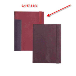 AGENDA FINOCAM ESPIRAL DUODOS 9,4*17,1 ROJO S/V E9 ^