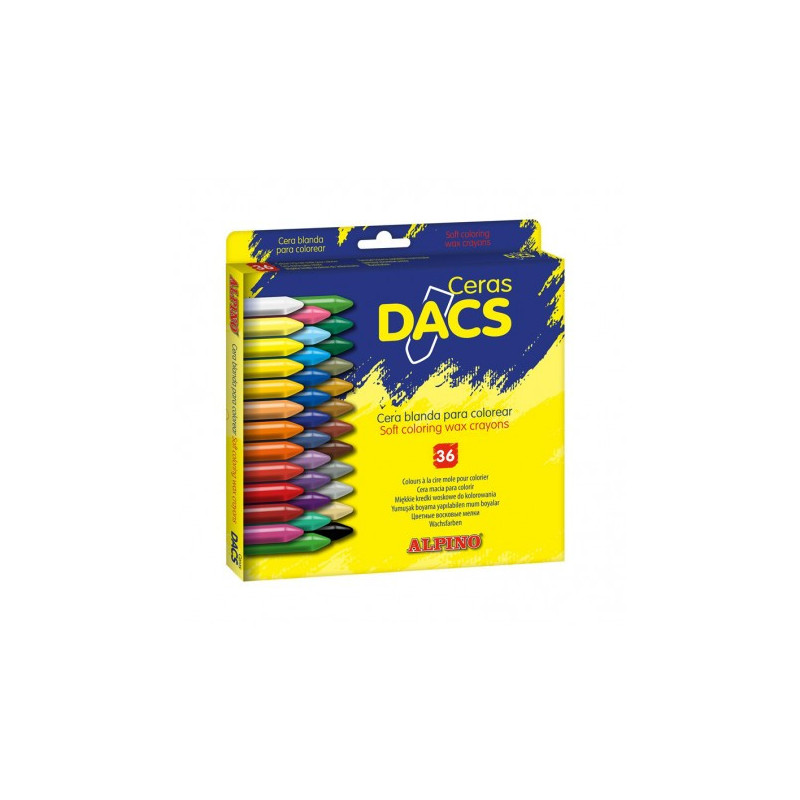 CERAS DACS ALPINO 36 COLORES REF.300