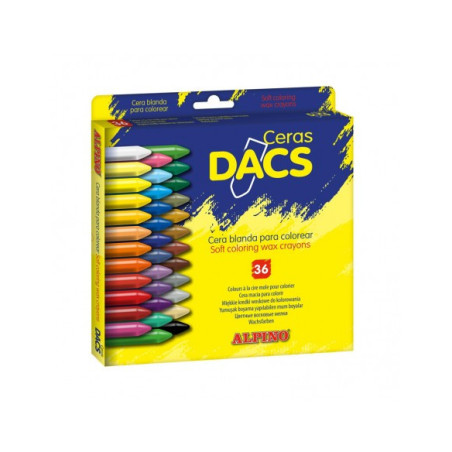 CERAS DACS ALPINO 36 COLORES REF.300