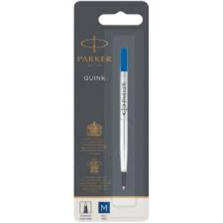 RECAMBIO ROTULADOR PARKER ROLLER MEDIO AZUL