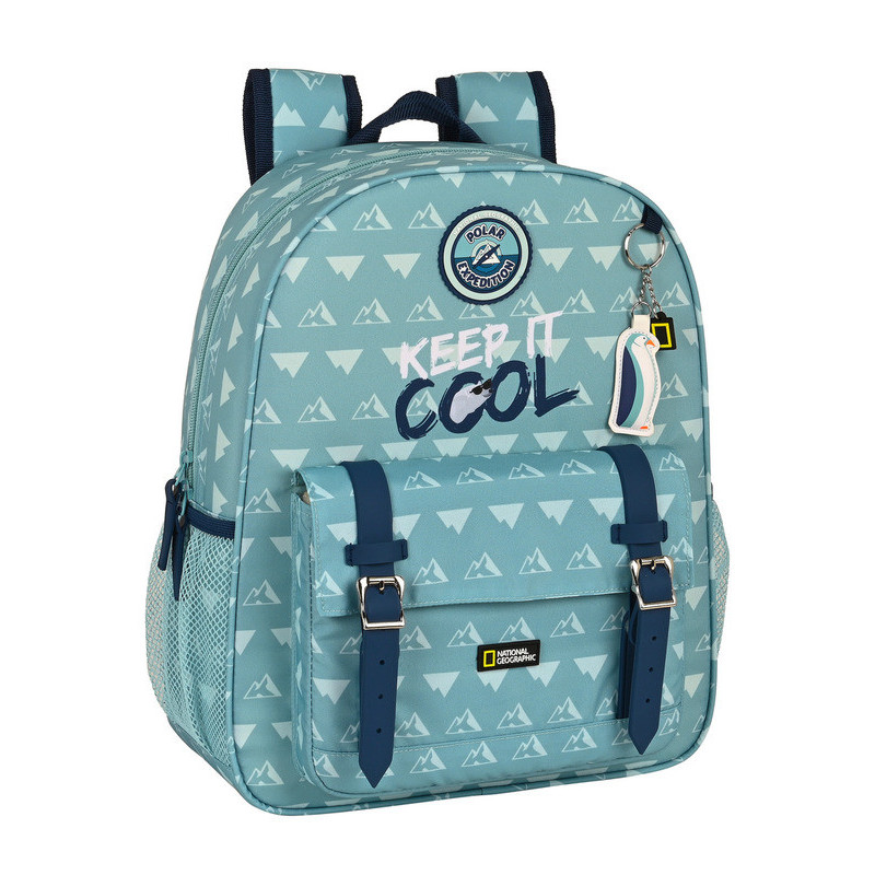 MOCHILA JUNIOR ADAPT.CARRO RECICLABLE NATIONAL GEOGRAPHIC "BELOW ZERO" 612109640 38*32 SAFTA22