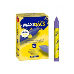 CERAS MAXI DACS ALPINO 12 UNIDADES GRANEL VIOLETA CLARO DX060113